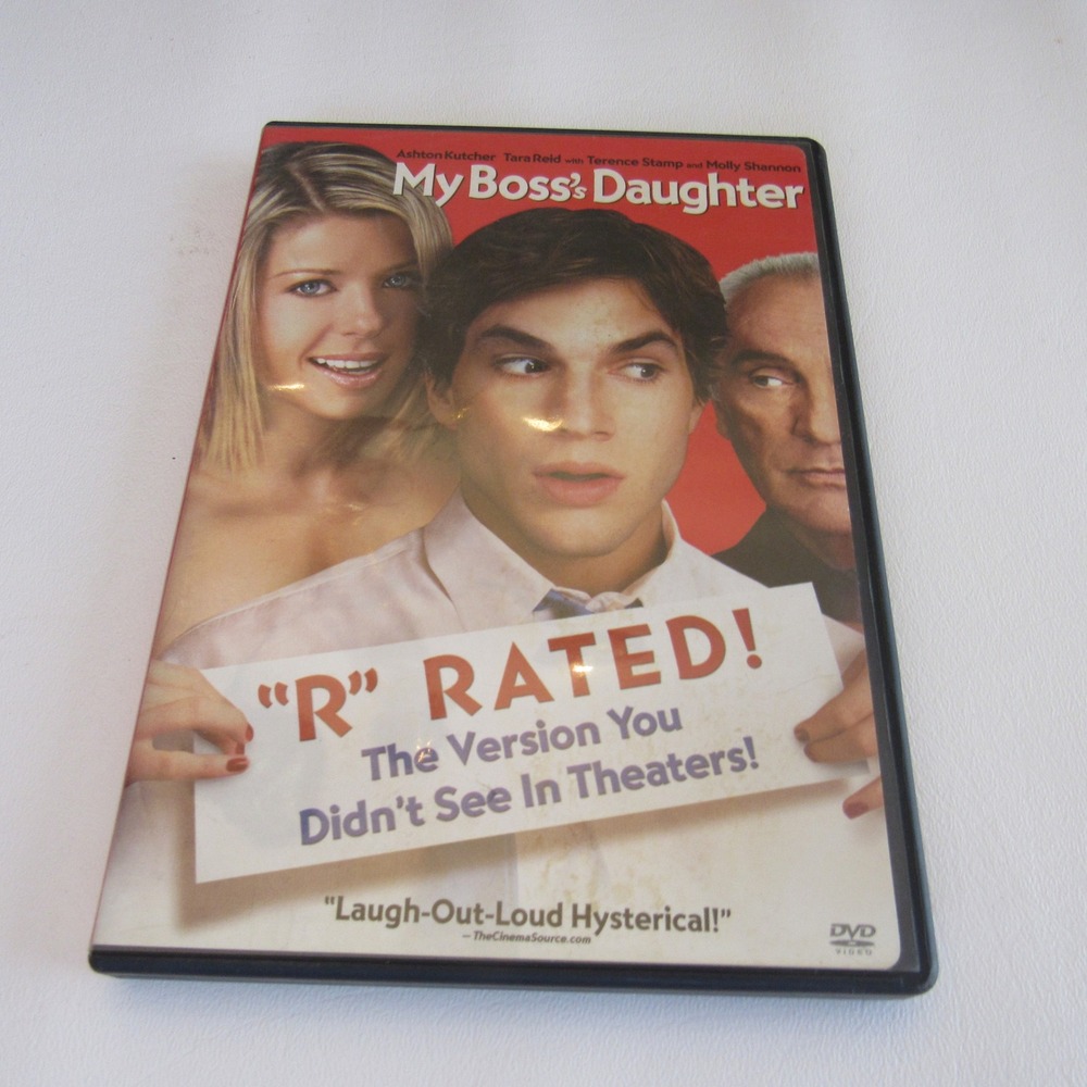 My Boss's Daughter DVD Ashton Kutcher Tara Reid‎ R-Rated Unrated Version 2004